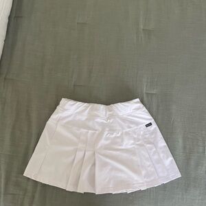 Pleated tennis skirt